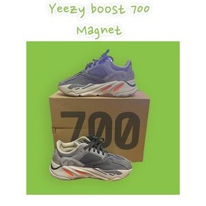 Yeezy Boost 700 in Gray and Orange